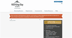 Desktop Screenshot of nsbkingsbayhomes.com